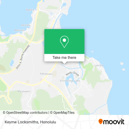 Keyme Locksmiths map