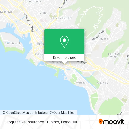 Progressive Insurance - Claims map