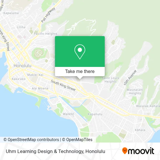 Uhm Learning Design & Technology map