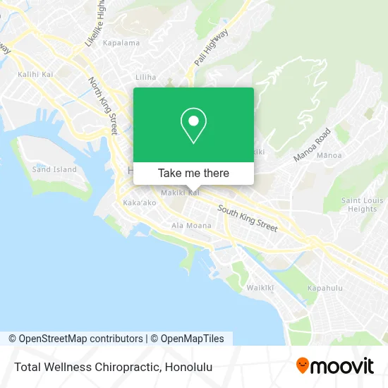 Total Wellness Chiropractic map
