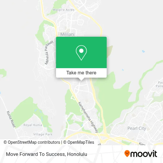 Move Forward To Success map