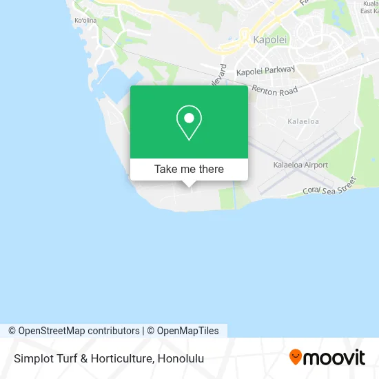 Simplot Turf & Horticulture map