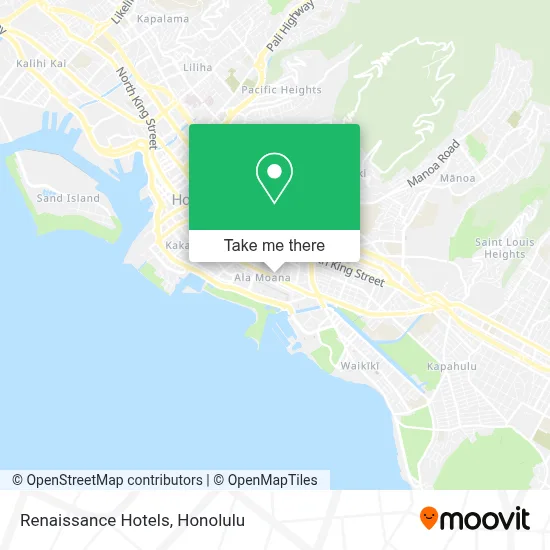 Renaissance Hotels map