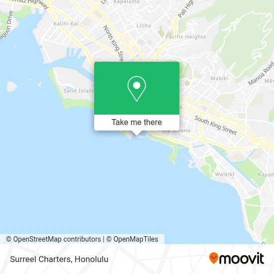 Surreel Charters map