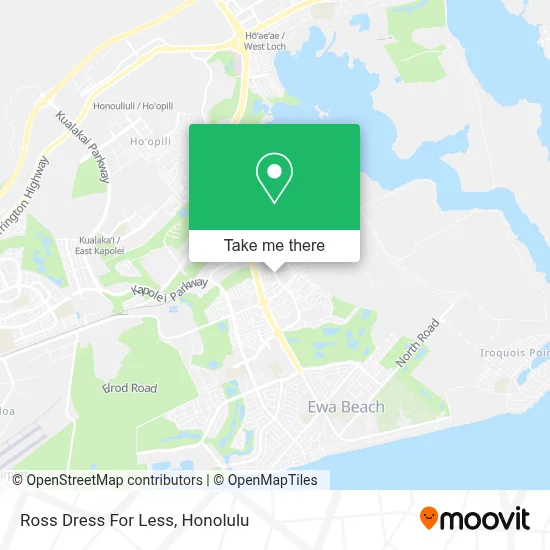 Ross Dress For Less map
