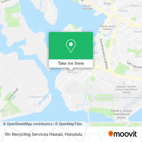 Rrr Recycling Services Hawaii map