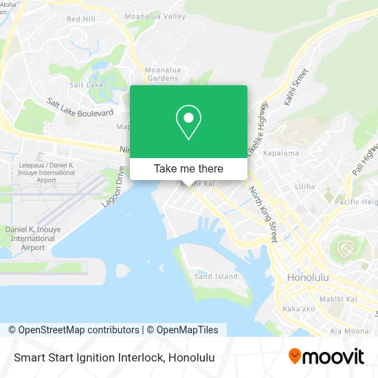 Smart Start Ignition Interlock map