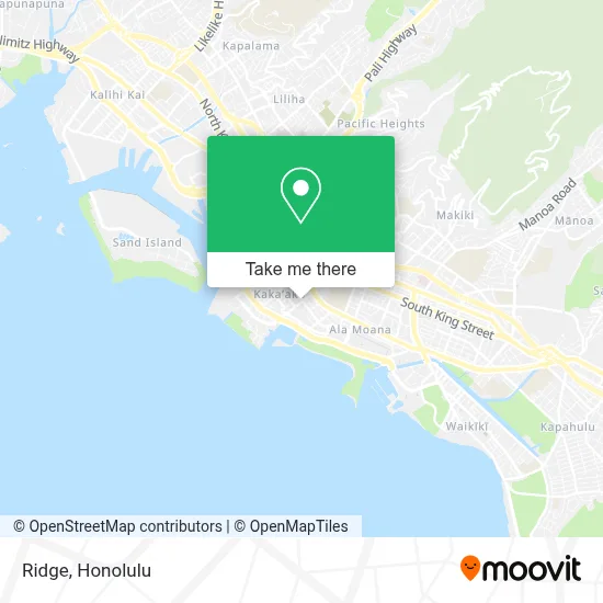 Ridge map