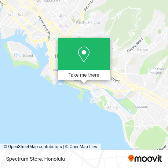 Spectrum Store map