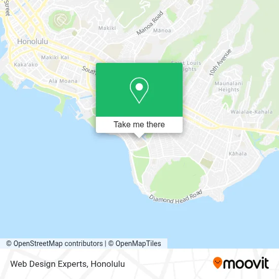 Web Design Experts map