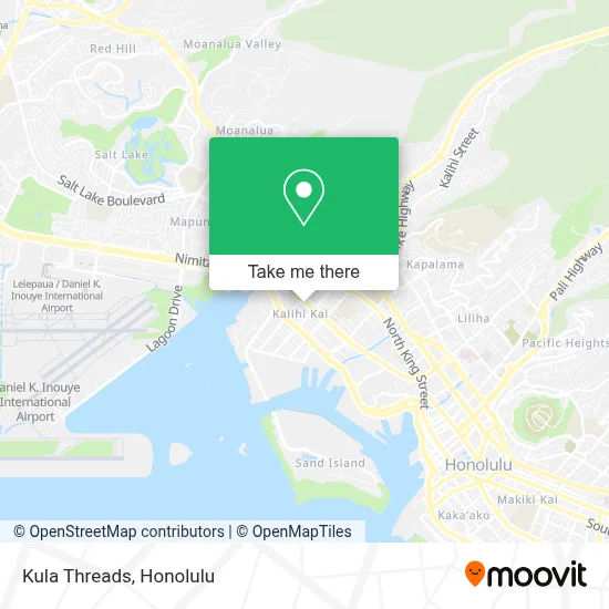 Kula Threads map