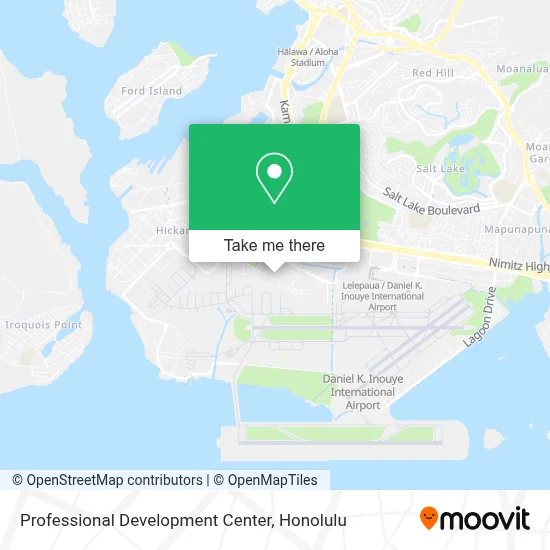 Professional Development Center map