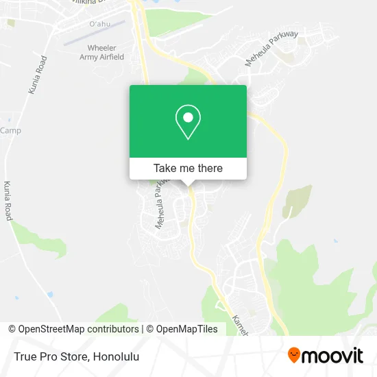 True Pro Store map