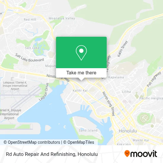 Rd Auto Repair And Refinishing map