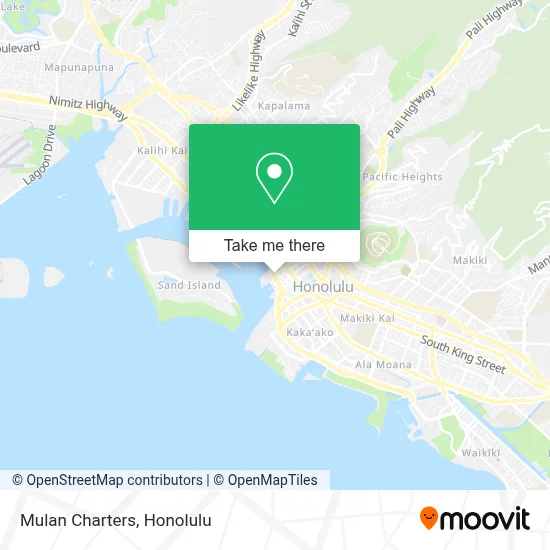 Mulan Charters map