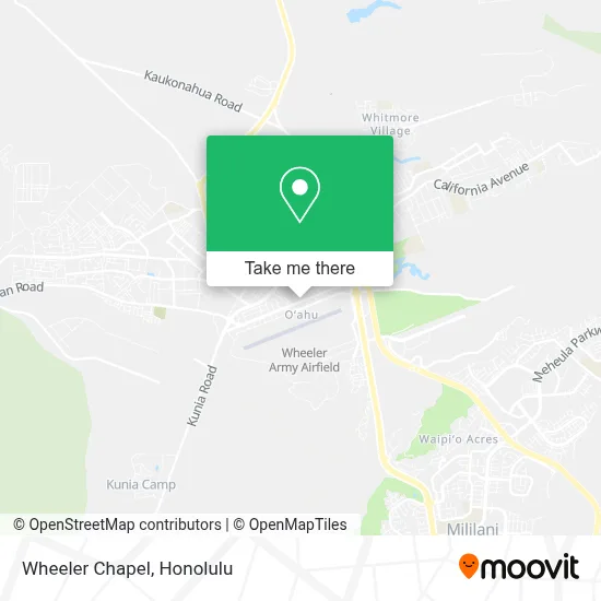 Wheeler Chapel map