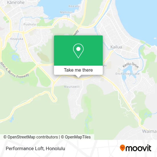 Performance Loft map