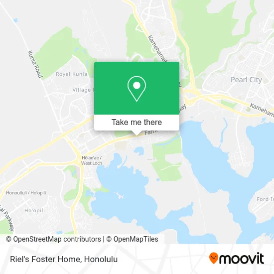 Riel's Foster Home map