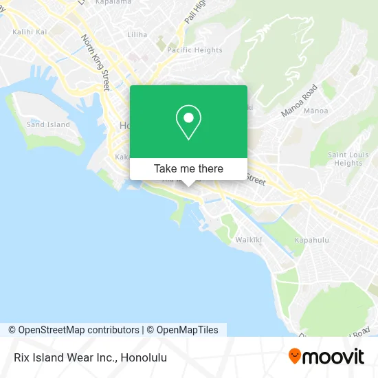 Rix Island Wear Inc. map