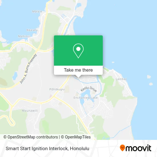 Smart Start Ignition Interlock map