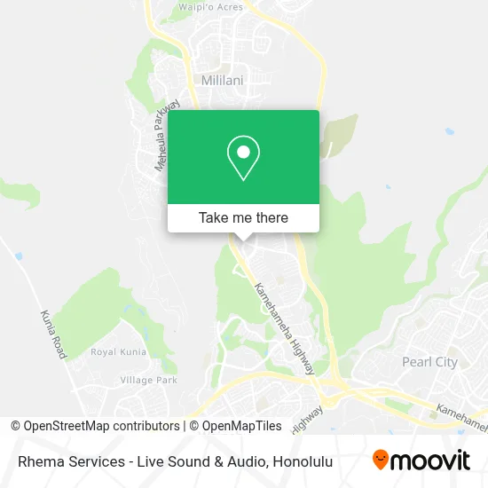 Rhema Services - Live Sound & Audio map
