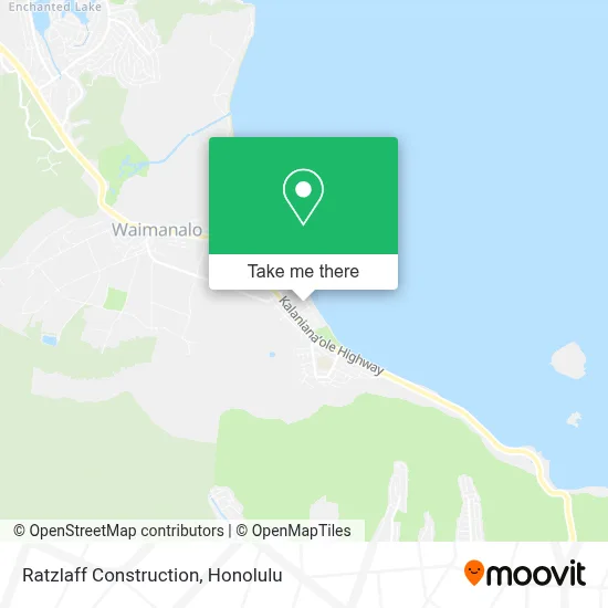 Ratzlaff Construction map