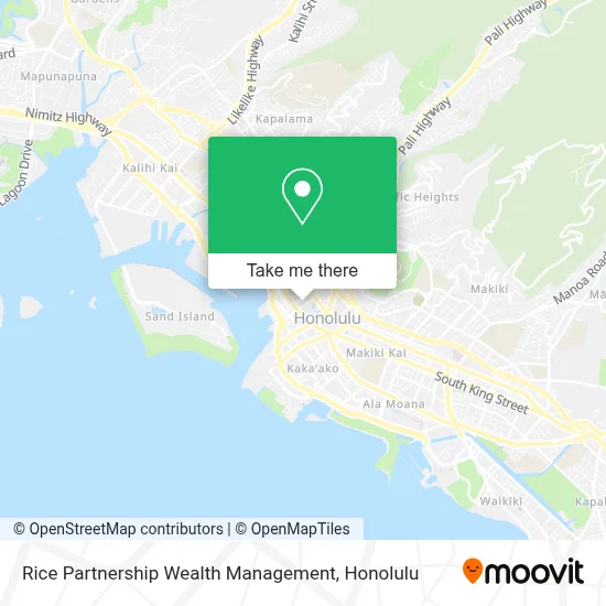 Rice Partnership Wealth Management map