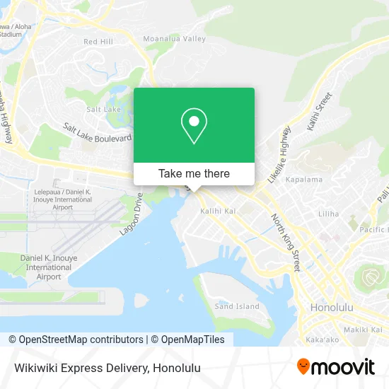 Wikiwiki Express Delivery map