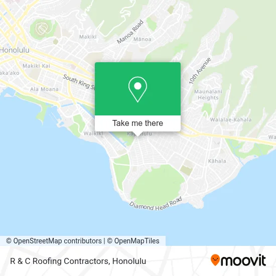 R & C Roofing Contractors map