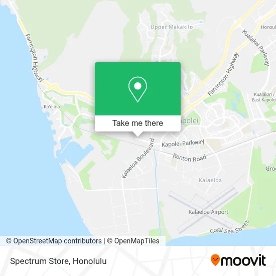 Spectrum Store map