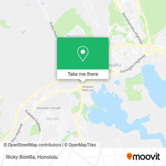 Ricky Bonilla map