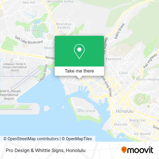 Pro Design & Whittle Signs map