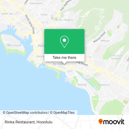 Rinka Restaurant map