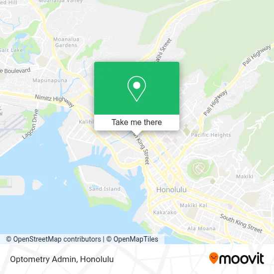 Optometry Admin map