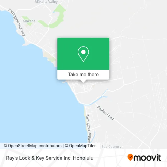 Ray's Lock & Key Service Inc map