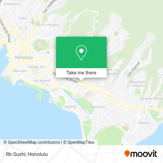Rb Sushi map