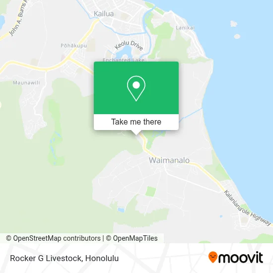 Rocker G Livestock map