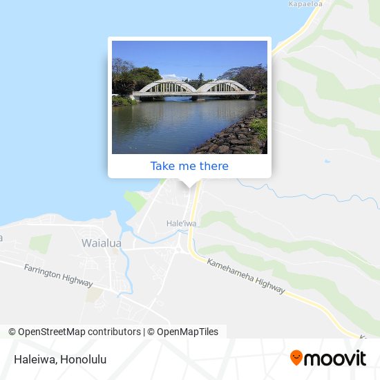 Haleiwa map