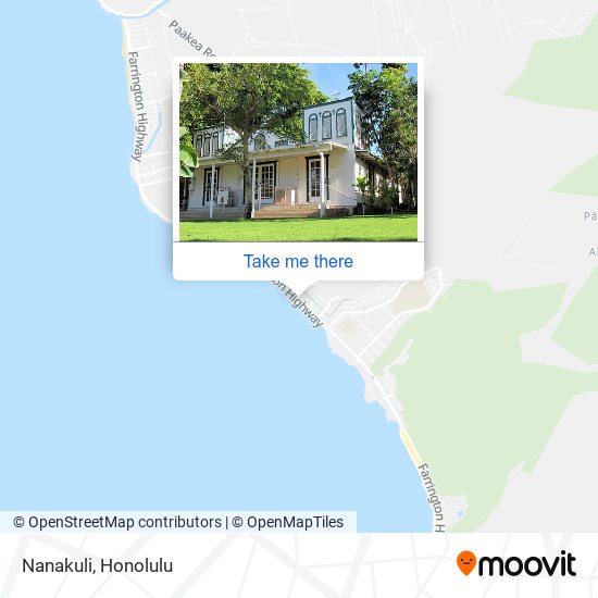 Nanakuli map