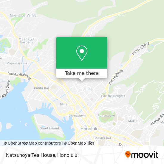 Natsunoya Tea House map