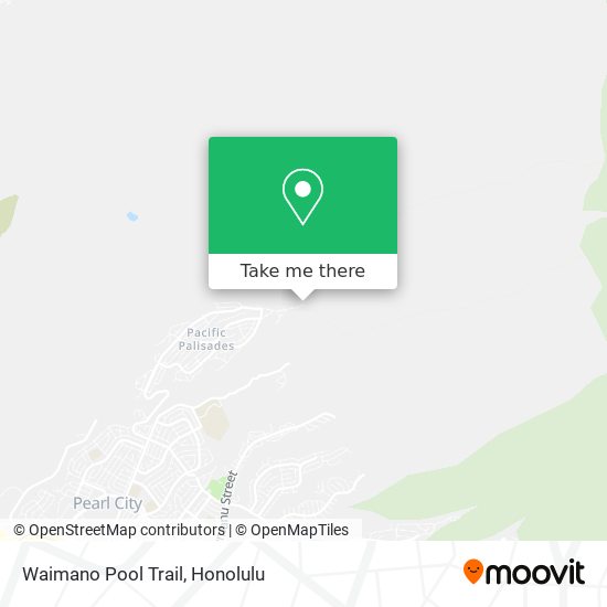 Mapa de Waimano Pool Trail