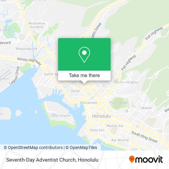 Seventh-Day Adventist Church map