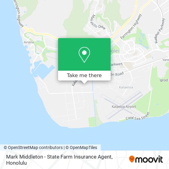 Mapa de Mark Middleton - State Farm Insurance Agent