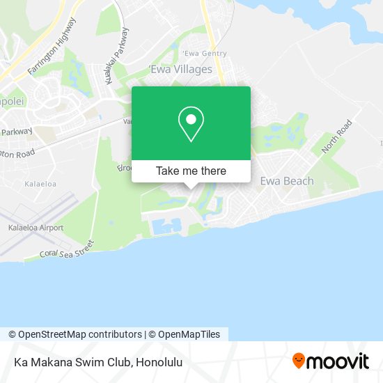 Ka Makana Swim Club map