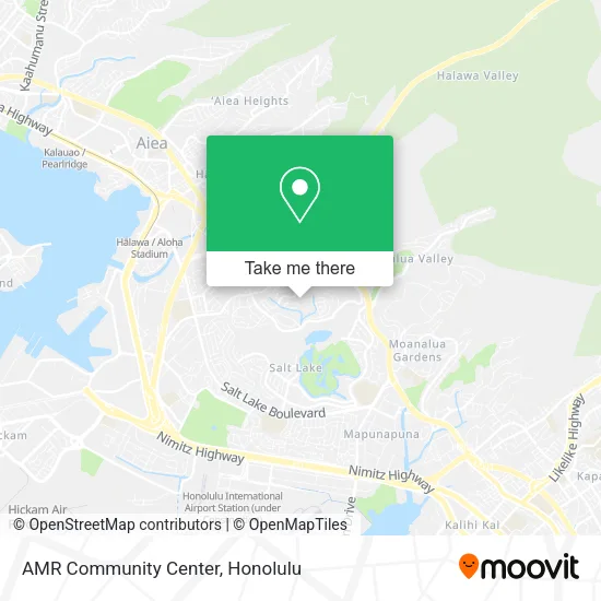 Mapa de AMR Community Center