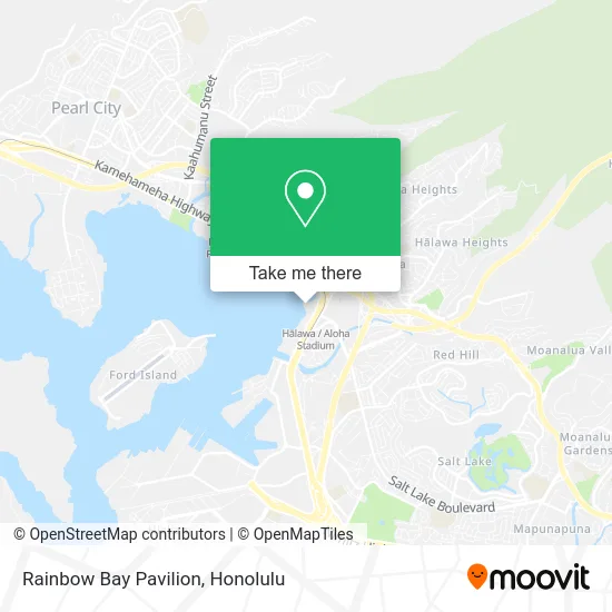 Rainbow Bay Pavilion map