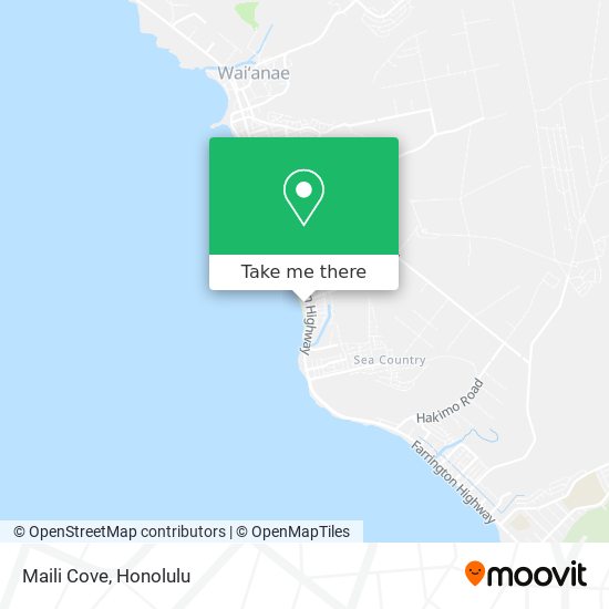 Maili Cove map