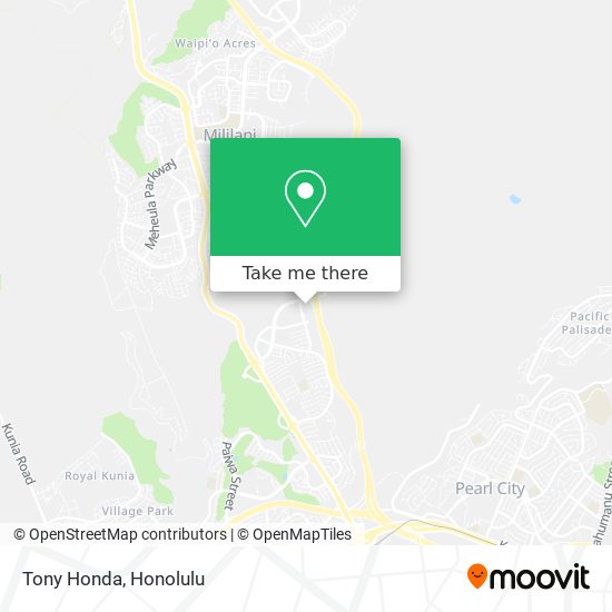 Mapa de Tony Honda