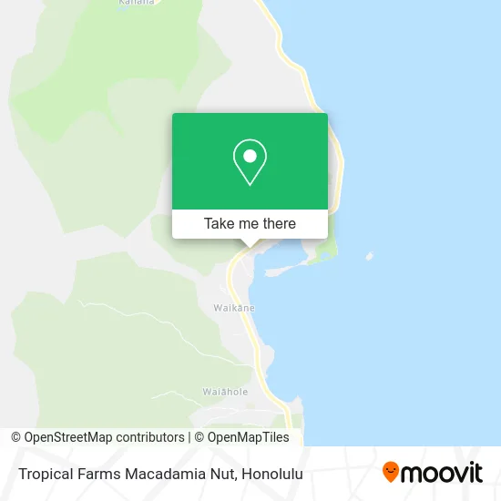 Tropical Farms Macadamia Nut map