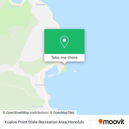 Mapa de Kualoa Point State Recreation Area